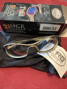 Occhiali da sole MCR Safety TB129AF sicurezza tribale antiappannamento cavo antigraffio e custodia - Foto 1 di 6