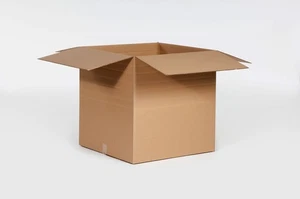Paquete de 25 cajas corrugadas Kraft 12 x 12 x 6" Multi-Profundidad 4" ECT-32 - Imagen 1 de 1