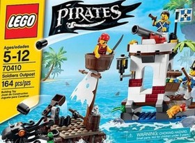 LEGO PIRATES - Soldiers Outpost (70410) - NEW & Retired, NO BOX