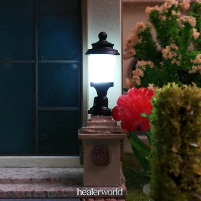 30PC Miniature LED Street Lamps Scale Courtyard Lighting Railroads Accessories - Image 1 of 4