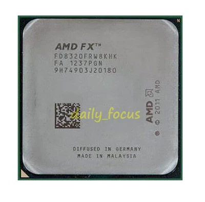 AMD FX-Series FX-8300 FX-8320 FX-8350 8M Eight-Core Socket AM3+ FX CPU Processor - Image 1 of 3