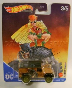 LAND ROVER DEFENDER 110 HARD TOP 3/5 BATMAN SERIES PREMIUM HOT WHEELS 2022 - Picture 1 of 2