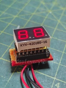 ** CB RADIO ROTES DISPLAY - BRANDNEU WIE 22P (POSITIV) 16 PINS ** - Bild 1 von 7