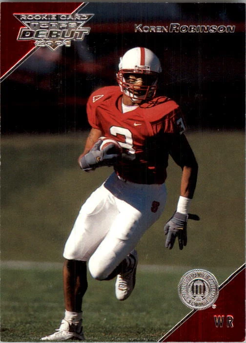 2001 Topps Debut Football Card #174 Koren Robinson Rookie /1499