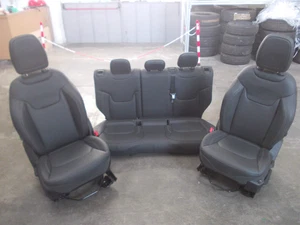 JEEP RENEGADE 14> KIT SEDILI COMPLETO PELLE NERO 899/A ORIGINALE - Imagen 1 de 1