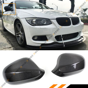 FOR 2010-2013 BMW E92 E93 LCI 2DR 325i 328i 335i CARBON FIBER MIRROR COVER CAP
