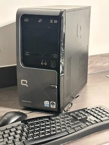 HP Compaq Computer Tower complete with Keyboard and Mouse. - Picture 1 of 7