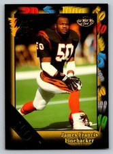 James Francis Wild Card 1991 128 Cincinnati Bengals  10 Stripe