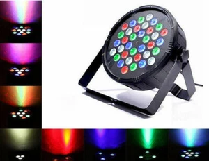 Faro 36 Led Rgb Proyector Par Estroboscópico Disco Foco 36w Sensor De Sonido Cir - Imagen 1 de 1