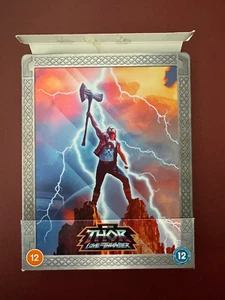 blu-ray Thor: Love and Thunder  Steelbook 4K Ultra  Zavvi Exclusive Region Free - Picture 1 of 4