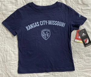 Camisa deportiva de manga corta para niño MLS Kansas City Missouri, pequeña (4) - Imagen 1 de 2