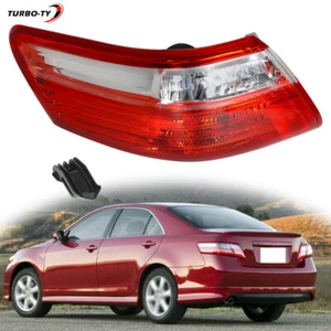 Fit For Toyota Camry 2007-2009 LH Tail Light Replacement Lamp Single Left Chrome - Picture 1 of 12