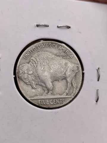 1935 F BUFFALO NICKEL James Earle Fraser No Mint Mark Cover