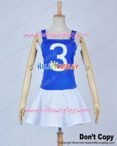 Nami Plain White Blue Dress Cosplay Costume H008 - Picture 1 of 8