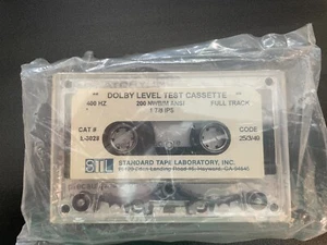 Standard Tape Laboratory New Old Stock Dolby Level Test Tape - Picture 1 of 2