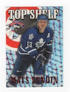 1996-97 Topps NHL Picks Top Shelf #TS13 Mats Sundin Toronto Maple Leafs Hockey - Picture 1 of 1