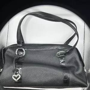 Brighton Vintage Genuine Leather Purse With Brighton Charm & Red Int #C571990 - Picture 1 of 17