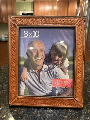 Hand Tooled Leather Frame - Image 1 of 2