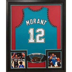 Ja Morant Framed Signed Jersey JSA Autographed Memphis Grizzlies BR - Picture 1 of 3