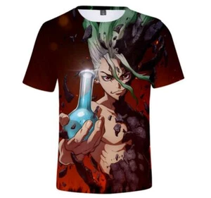 Dr.STONE Cosplay Anime Manga T-Shirt Shirt Unterhemd Undershirt Polyester - Picture 1 of 3