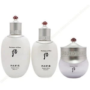 The History of Whoo Gongjinhyang Seol White Toner 150ml+Emulsion110ml+Cream 60ml - Picture 1 of 14