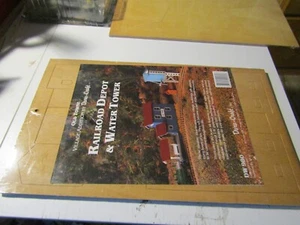Dura-Craft Wood HO Train Railroad Depot Water Tower Model Kit Free Ship ET980 - Picture 1 of 4