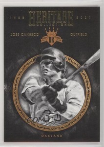 2016 Panini Diamond Kings Heritage Collection Jose Canseco #HC7