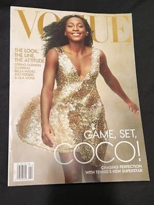 Vogue Magazine April 2024 Coco Gauff Game Set Coco - Picture 1 of 3