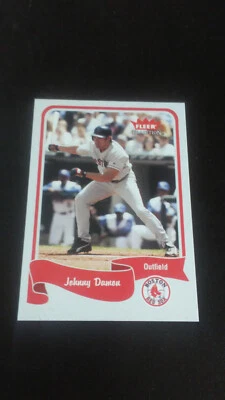 FREE SHIPPING-Johnny Damon-2004 Fleer Tradition Baseball-no.403-Redsox - Image 1 of 3