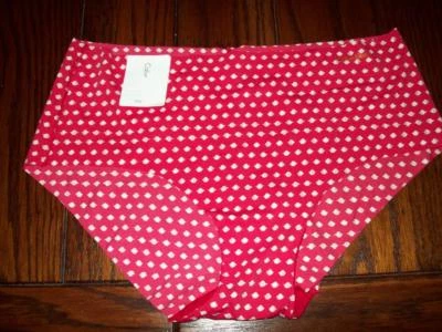 NUEVO CON ETIQUETAS BRAGAS HIPSTER CALVIN KLEIN NYLON SPANDEX MICROFIBRA D3508 615 ROJO M Foto 1 de 2