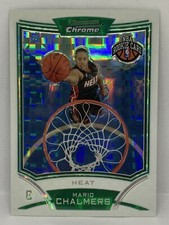 2008 Bowman Draft Picks & Stars Chrome X-Fractor /299 Mario Chalmers RC Heat