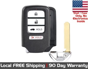 1x New Replacement Proximity Key Fob SHELL / CASE for Select Honda Vehicles - Picture 1 of 11