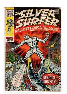 Silver Surfer #18, VG- 3.5, Inhumans