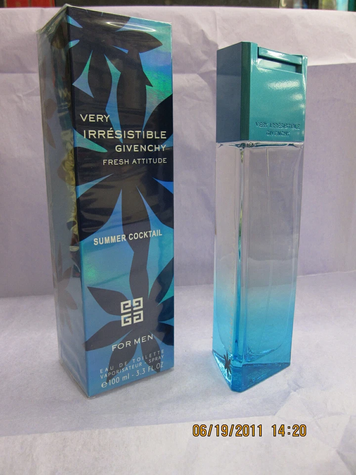 GIVENCHY MUY IRRESISTIBLE ACTITUD FRESCA CÓCTEL DE VERANO 3,3 FL oz EDT spray  Foto 1 de 1