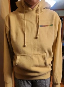 BROCKHAMPTON IRIDESCENCE COUCH Official Tour Merch Hoodie M Brock Hampton Yellow - Picture 1 of 10