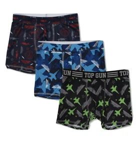 TOP GUN MAVERICK BOYS ATHLETIC BOXER BRIEFS 3 PACK  SZ 4 XS or 6 S - Picture 1 of 1