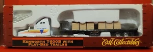 FB9: ERTL Kenworth T600B With Flat-Bed Trailer HO Scale 1:87 No. 4265 - New - Picture 1 of 2