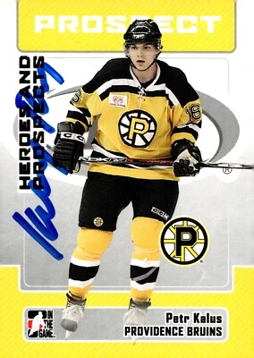 Petr Kalus - Signed 2006-07 In The Game Heroes And Prospects Card #171 - Image 1 of 2
