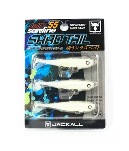 Jackall Jelly Sardine 55mm Shad Tail Sinking Lure Full Glow Jelly (3572) - Picture 1 of 6