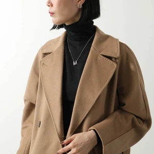 SALE Max Mara Halskette Ripsband Kristall Strass Band M Logo Gold NEU - Bild 1 von 8