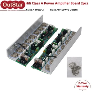 Placa amplificador de potencia HiFi clase A con clase A 100W*2 clase AB 400W*2 salidas YH-100W - Imagen 1 de 8