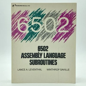 6502 Assembly Language Subroutines - Leventhal & Saville (Osborne, 1982) - Picture 1 of 10