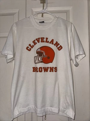 Camisa de fútbol vintage Screen Stars Cleveland Browns grande puntada única  Foto 1 de 4