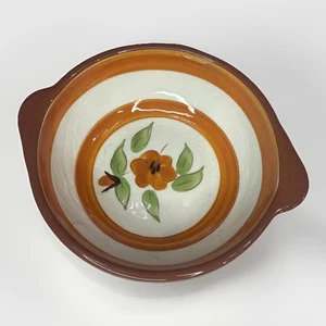 Stangl bittersüße orange Blume 5" Suppenschüssel mit Schüssel Vintage 60er-70er Hergestellt in den USA - Bild 1 von 6