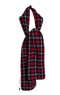 GAP Hombre Rojo Blanco Azul Negro Bufanda a Cuadros Talla Única 74"L x 7.5"W Nuevo con Etiquetas Foto 1 de 4