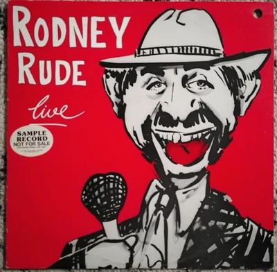 Rodney Rude- Live VINYL LP, Special, Promo, Tangerine Labels (1984) AU & NZ - Image 1 of 4
