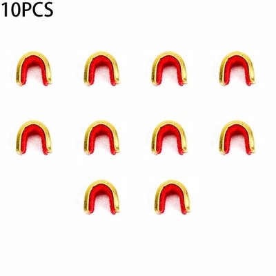 New Style Copper Buckle Copper Buckle Red/black String Recurve 4.9g 5 Sets - Image 1 of 4