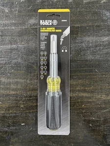 Klein Tools 32500MAG Magnetic Multi-Bit Driver Nut Driver 11-in-1 Multi-Tool - Picture 1 of 2