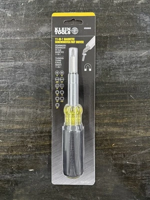 Klein Tools 32500MAG Magnetic Multi-Bit Driver Nut Driver 11-in-1 Multi-Tool - Image 1 of 2