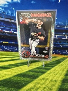 2024 Topps Chrome X Factor Refractor Bryce Jarvis #75 RC Arizona Diamondbacks - Picture 1 of 2